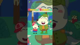 Strange Camping Playing songs Kids learn through camping camping strangerthings kidsmusic [upl. by Garihc]