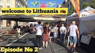 Welcome to Lithuania  Exploring Vilnius City  Lithuania Travel Episode 2 [upl. by Ormond444]