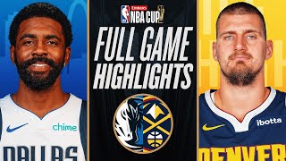 MAVERICKS at NUGGETS  EMIRATES NBA CUP 🏆  FULL GAME HIGHLIGHTS  November 22 2024 [upl. by Aicenod]