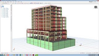 Seismic Analysis and Design of a Multistory Building according to Eurocode 8 in Protastructure 2016 [upl. by Francene]