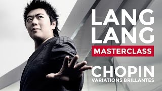 Lang Lang Masterclass at the Royal College of Music Chopins Variations Brillantes [upl. by Strohben]