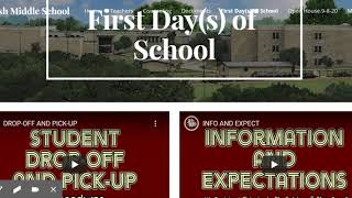 Bush Middle School Virtual Tour Website [upl. by Nytsirk]