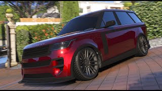 GTA Online NEW Gallivanter Baller STD Driving Around and Customising with Awesome Graphics [upl. by Refannej]