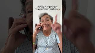 La abuela se olvidó de mí 😨 shorts [upl. by Ynnaj]