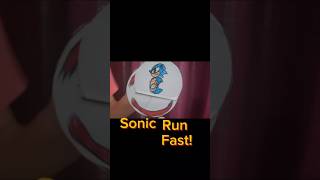 Fast Running Sonic Sonic Fun Craft Sonic Spinning craft [upl. by Cychosz]