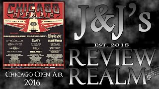 JampJ Chicago Open Air 2016 Lineup Reaction [upl. by Gerson]