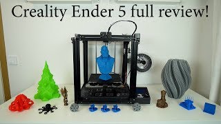 Creality Ender 5 3D printer review  Upgrades fixes and Initial thoughts [upl. by Syla790]