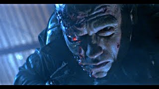 Terminator 2 Final Fight T800 vs T1000 l 4K [upl. by Hgielah]