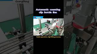 Automatic counting clip bottle line Sealer Labeling LabelingMachine [upl. by Terr]