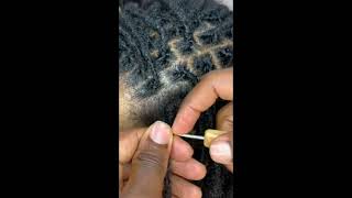 dreadlock tutorial hairtutorial dreadlocks youtubemadeforyou subscribe [upl. by Loveridge]