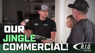 RIG Roofing Jingle Commercial  Your Shingle Best Roofer [upl. by Ecurb]