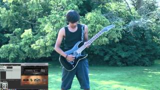 Metalocalypse Skwisgaar Guitar Solo Strife Cover [upl. by Wj]