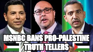 MSNBC Bans 3 Muslim Anchors Over Palestine Coverage [upl. by Simonette]