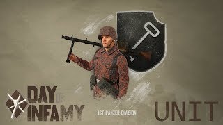 1st Panzer Division skin unit Day of Infamy Units Showcase [upl. by Yelsha]