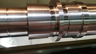 MANDREL SHAFT ROUGH AND FINISH TURNING  TOKARKA CNC [upl. by Odey]