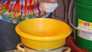 Filtering Homemade Wine [upl. by Hsac]