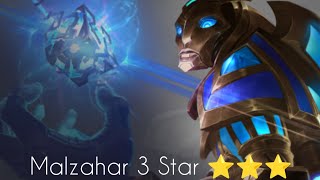 Malzahar 3 Star Teamfight Tactics Set 13 [upl. by Ahola]