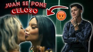 Le di un beso a una modelo en las grabaciones de Después de las 12 RMX  Kimberly Loaiza [upl. by Foss]