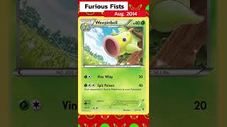 EVERY WEEPINBELL CARD IN 60 SECONDS  POKEDEXWIKI [upl. by Harsho]