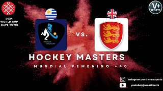 VSports LIVE 🔥Uruguay vs Inglaterra  Hockey Mundial 40 Femenino [upl. by Cori]