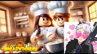 I become Bakery in Roblox  First Time Playing Roblox Breadwinners [upl. by Renato]