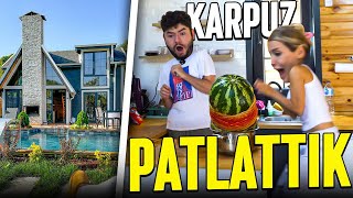 KARPUZ PATLATMALI BUNGALOV TATİLİ [upl. by Fidele]