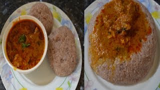 Ragi Sangati Recipe  Rayalaseema Ragi Sangatti  How to Make Ragi Ball [upl. by Otecina939]