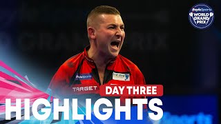 INTO THE LAST EIGHT Day Three Highlights  2024 BoyleSports World Grand Prix [upl. by Irwin146]