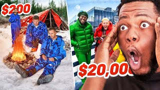 3 HOUR SIDEMEN SUNDAY  20000 vs 200 WINTER HOLIDAY REACTION [upl. by Eidoj]