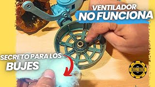 VENTILADOR hace RUIDO pero no FUNCIONA Acá la SOLUCIÓN [upl. by Arfihs]