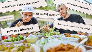 MUKBANG  ŁATWOGANG x BLOWEK [upl. by Ahsinirt280]