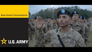 US Army BASIC TRAINING [upl. by Orteip]