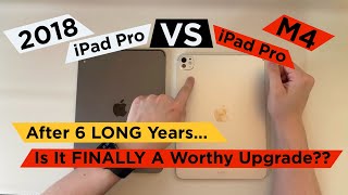 New M4 iPad Pro VS 2018 iPad Pro  FULL Comparison [upl. by Dewar]