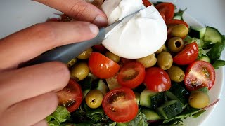 Zomerse salade met burrata [upl. by Dleifrag]