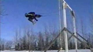 The Epic Four Double Flips off a Swing [upl. by Kinsman]