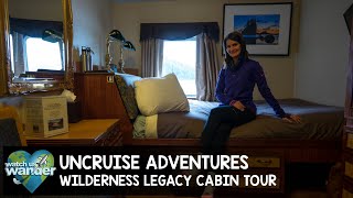 UnCruise Adventures Wilderness Legacy Cabin Tour [upl. by Mikkanen]