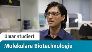 Molekulare Biotechnologie Bachelor studieren Umars Erfahrungen im Studium [upl. by Kermit588]