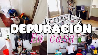 MOTIVATE CONMIGO  DEPURANDO MI CASA POCO A POCO encasadejackie cleaning [upl. by Deppy]