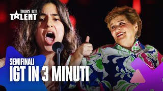 Il meglio delle SEMIFINALI ⭐ Italia’s Got Talent [upl. by Atneuqal]