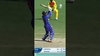 When Angkrish Raghuvanshi took U19 World Cup 2022 by storm 🔥 Cricket CricketShorts YTShorts [upl. by Eellehs]