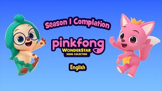 Pinkfong Wonderstar Season 1 Song Compilation  Pinkfong Wonderstar Song [upl. by Auoz213]