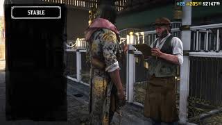 Red Dead Redemption 2 Online  Splashed Bay Horse  Gypsy Cob Horse  My Family My World [upl. by Derriey]