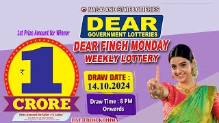 LOTTERY SAMBAD DEAR 8 PM 14102024 NAGALAND LOTTERY LIVE DEAR LOTTERY LIVE LOTTERY SAMBAD LIVE [upl. by Zamora]