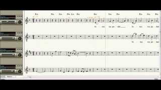 Señor ten piedad Francisco Palazón  Partitura BAJO [upl. by Llerrot833]