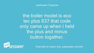 my vaillant boiler is displaying sfh what does this mean [upl. by Aay597]