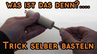 Basteln mit Holz für Kinder Trick zum selber bauen in 5 Minuten [upl. by Iahk570]