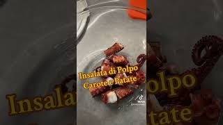 Insalata di Polpo Carote e Patateinsalatadipolpopolposaporidimarecarotepatatefood [upl. by Ammeg]