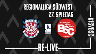 RELive  SP 27  FSV Frankfurt vs Bahlinger SC  Regionalliga Südwest 20222023 [upl. by Drain]