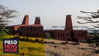 First Black winner of Pritzker Architecture Prize discusses his communityfocused designs [upl. by Ynolem]