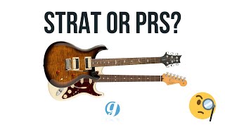 PRS SE Custom 24 VS Fender American Strat TONE Compare NO Talking electricguitars prsguitars [upl. by Einahpetse371]